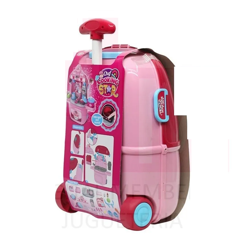 Maleta De Cocina Juguete Viajera